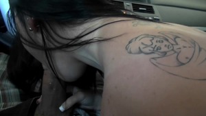 StreetBlowjobs: Petite Christina Lina lusts swallow