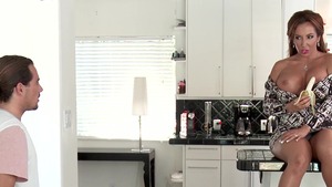 MommyGotBoobs: Richelle Ryan starring Tyler Nixon POV blowjob