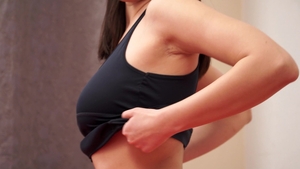 Nubiles.net: Loud sex with shaved brunette April Storm