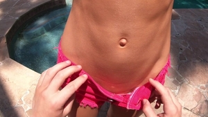 POVD - Asuna Fox getting a facial in the pool