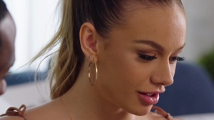 BLACKED - Young Naomi Swann blonde deepthroat XXX video