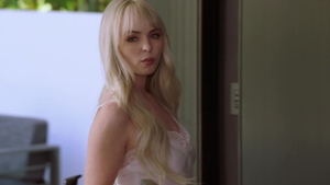 Blacked.com: Deepthroat accompanied by blonde babe Lilly Bell