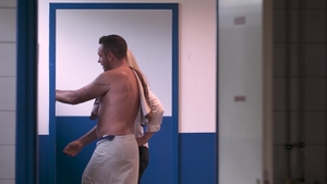 Magmafilm-video: Cum on tits in company with busty employee