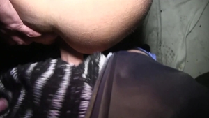 Public Agent - Inked Tera Joy sucking cock outdoors