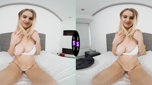 TMWVRNet: Solo yummy in panties pussy fucking