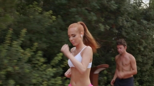 Blacked.com - Ramming hard accompanied by petite redhead