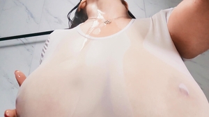 Brazzers: Wet T-shirt Fun with Angela White
