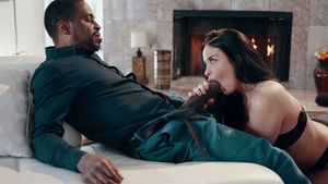 Deepthroat Queen Handles His Huge Dick